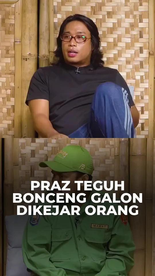 Klip Praz Teguh Bonceng Galon Dikejar Orang dari Tuah Kreasi