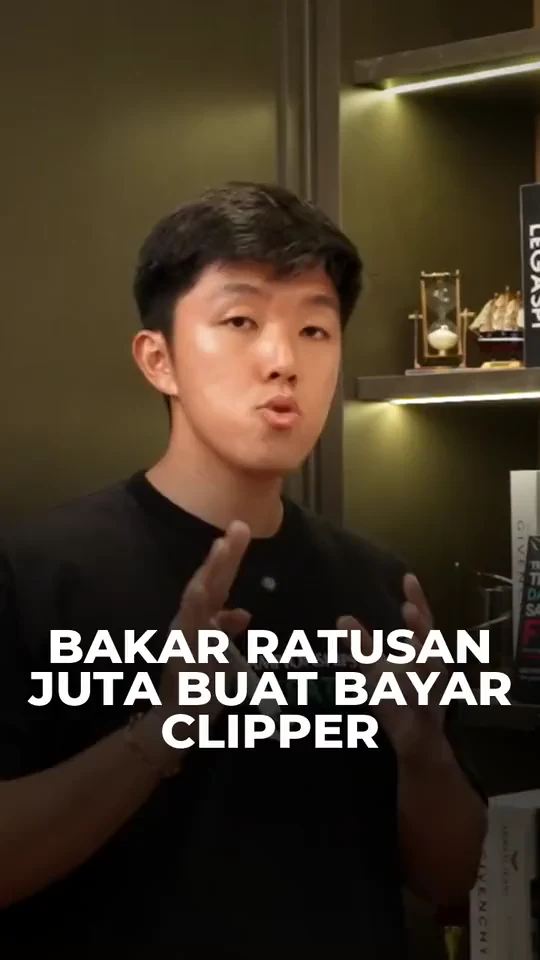 Klip Bakar Ratusan Juta Buat Bayar Clipper dari Leo Giovanni
