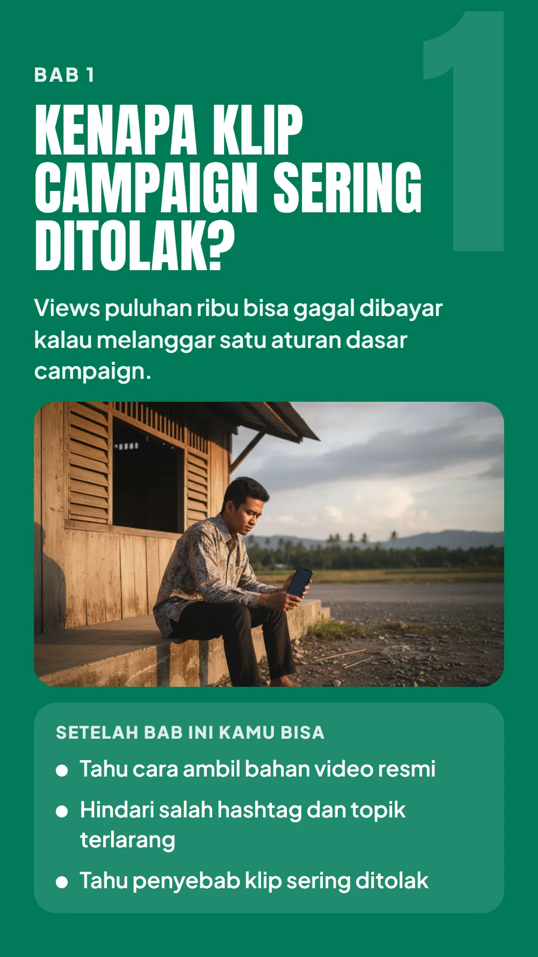 Bab 1: Kenapa Klip Campaign Sering Ditolak?