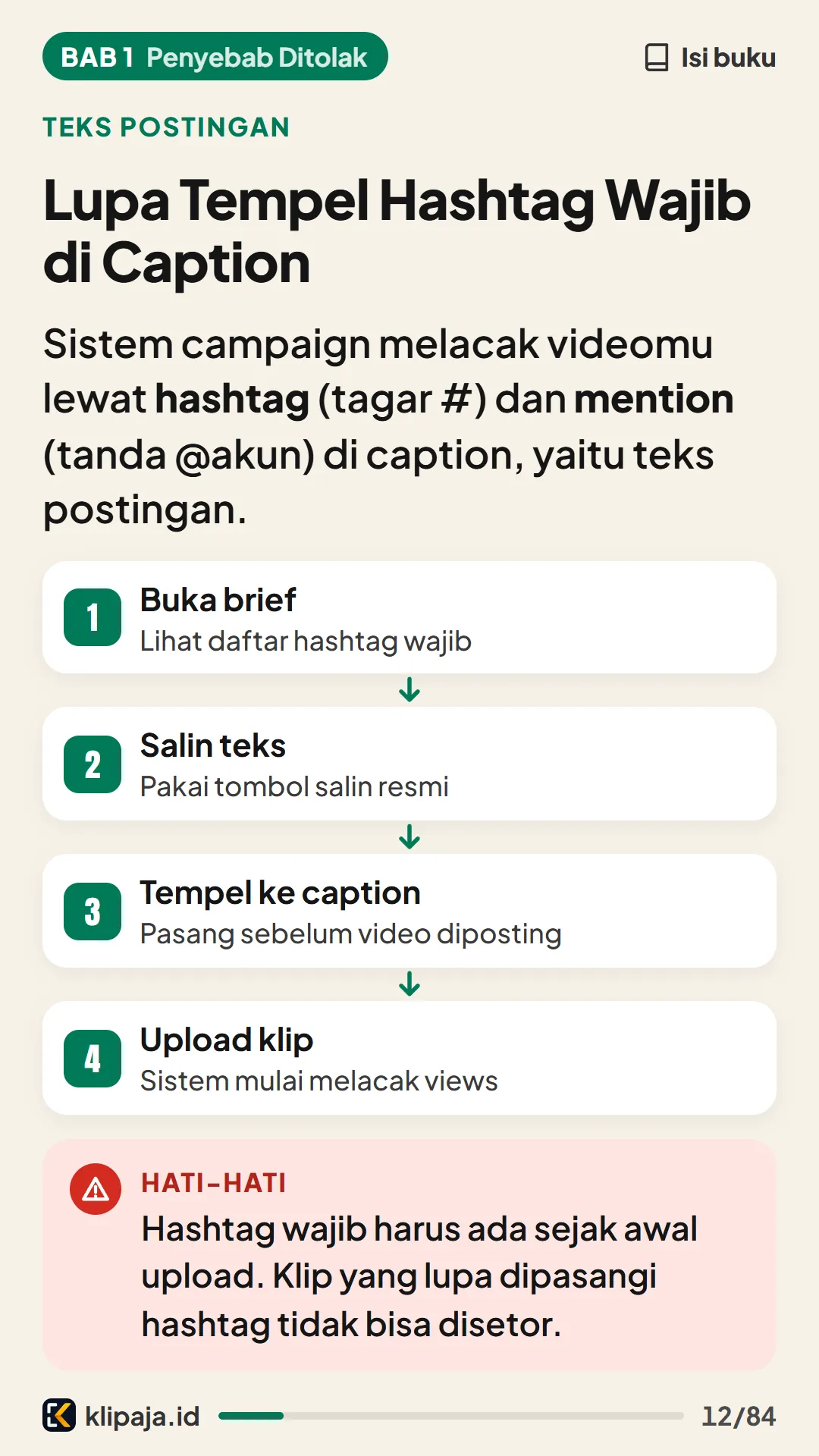 Lupa Tempel Hashtag Wajib di Caption