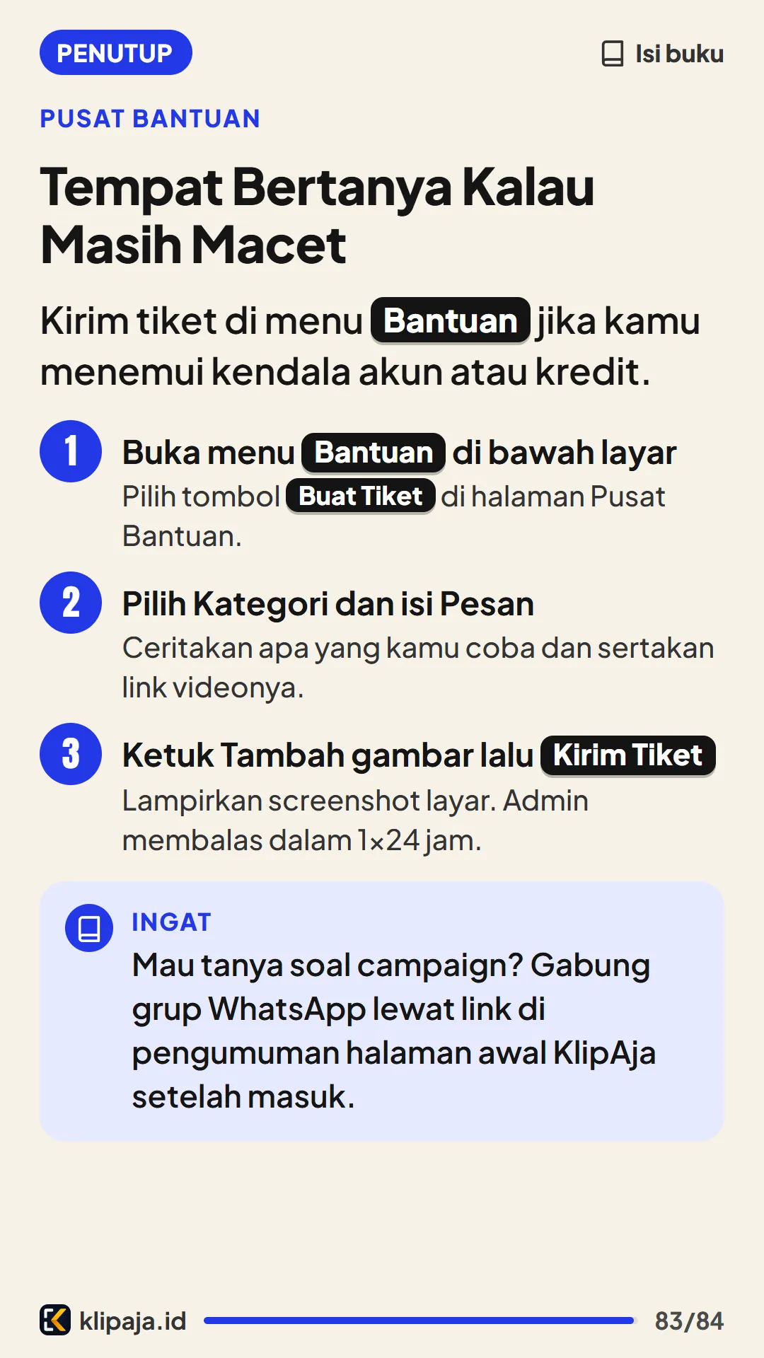 Tempat Bertanya Kalau Masih Macet