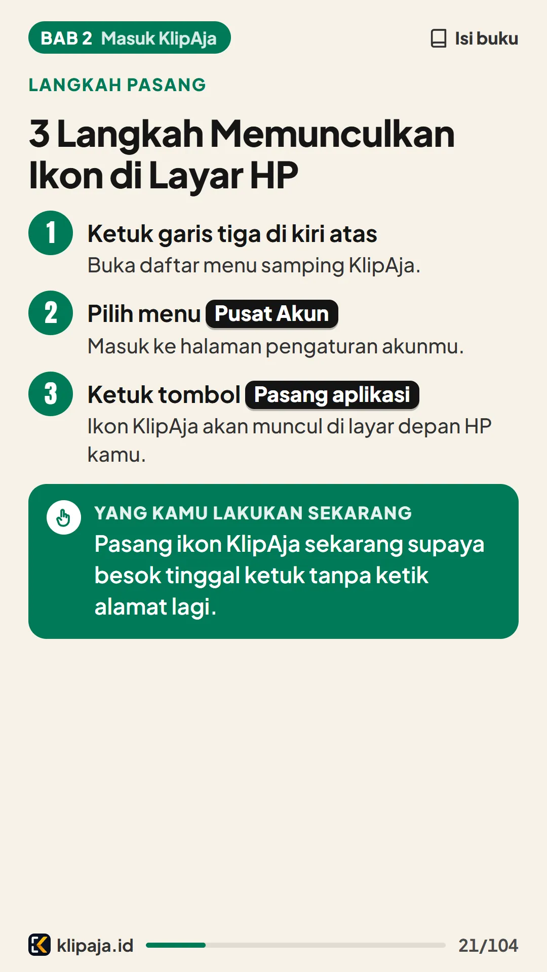 3 Langkah Memunculkan Ikon di Layar HP