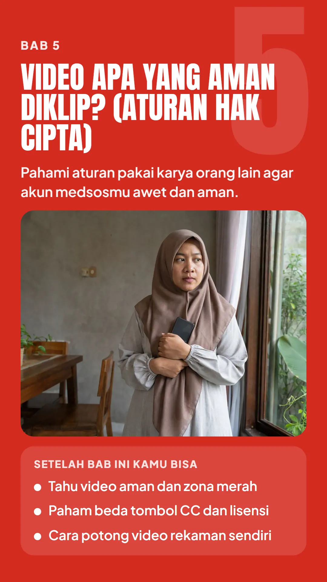 Bab 5: Video Apa yang Aman Diklip? (Aturan Hak Cipta)