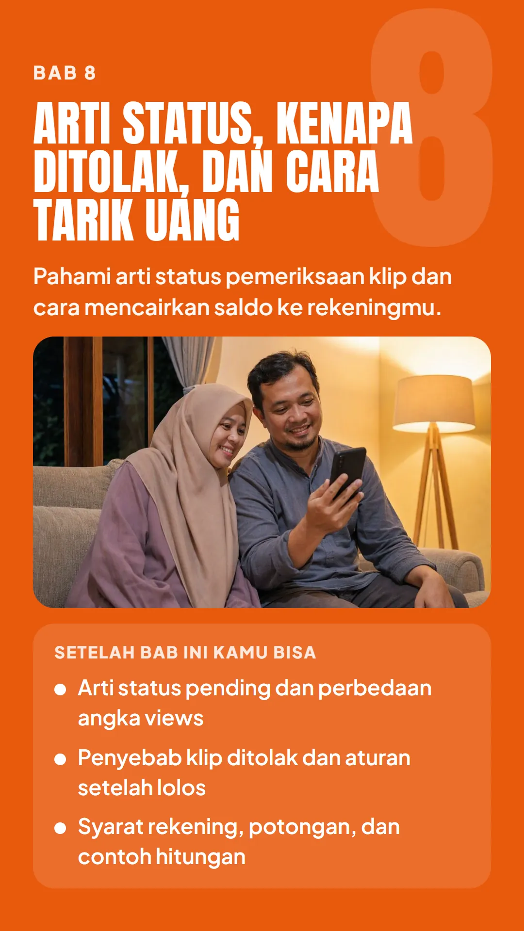Bab 8: Arti Status, Kenapa Ditolak, dan Cara Tarik Uang