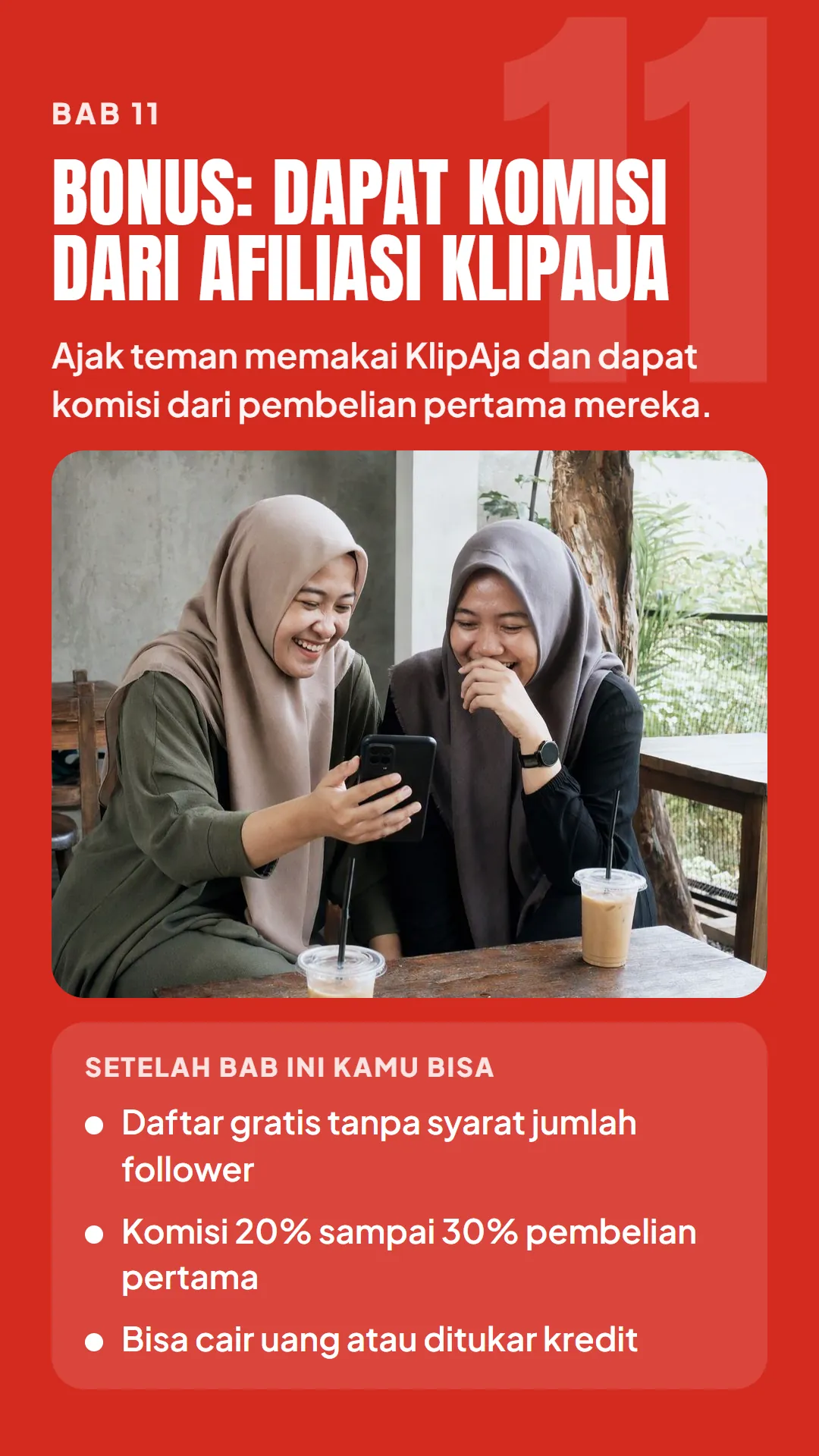 Bab 11: Bonus: Dapat Komisi dari Afiliasi KlipAja