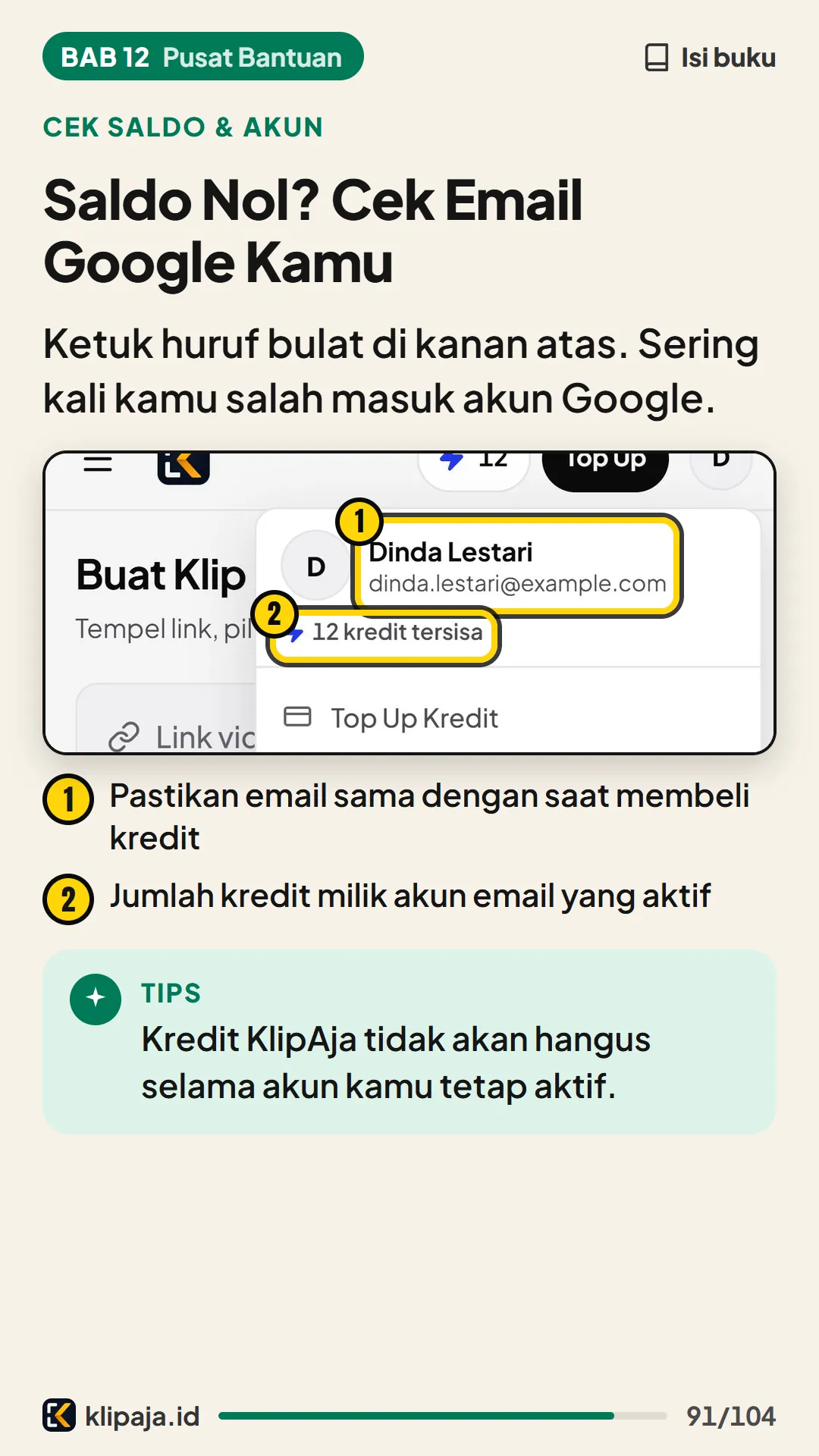 Saldo Nol? Cek Email Google Kamu