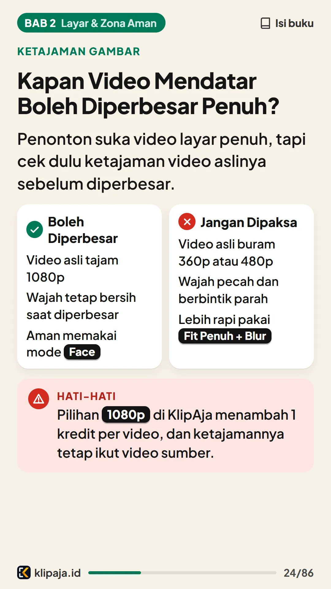 Kapan Video Mendatar Boleh Diperbesar Penuh?