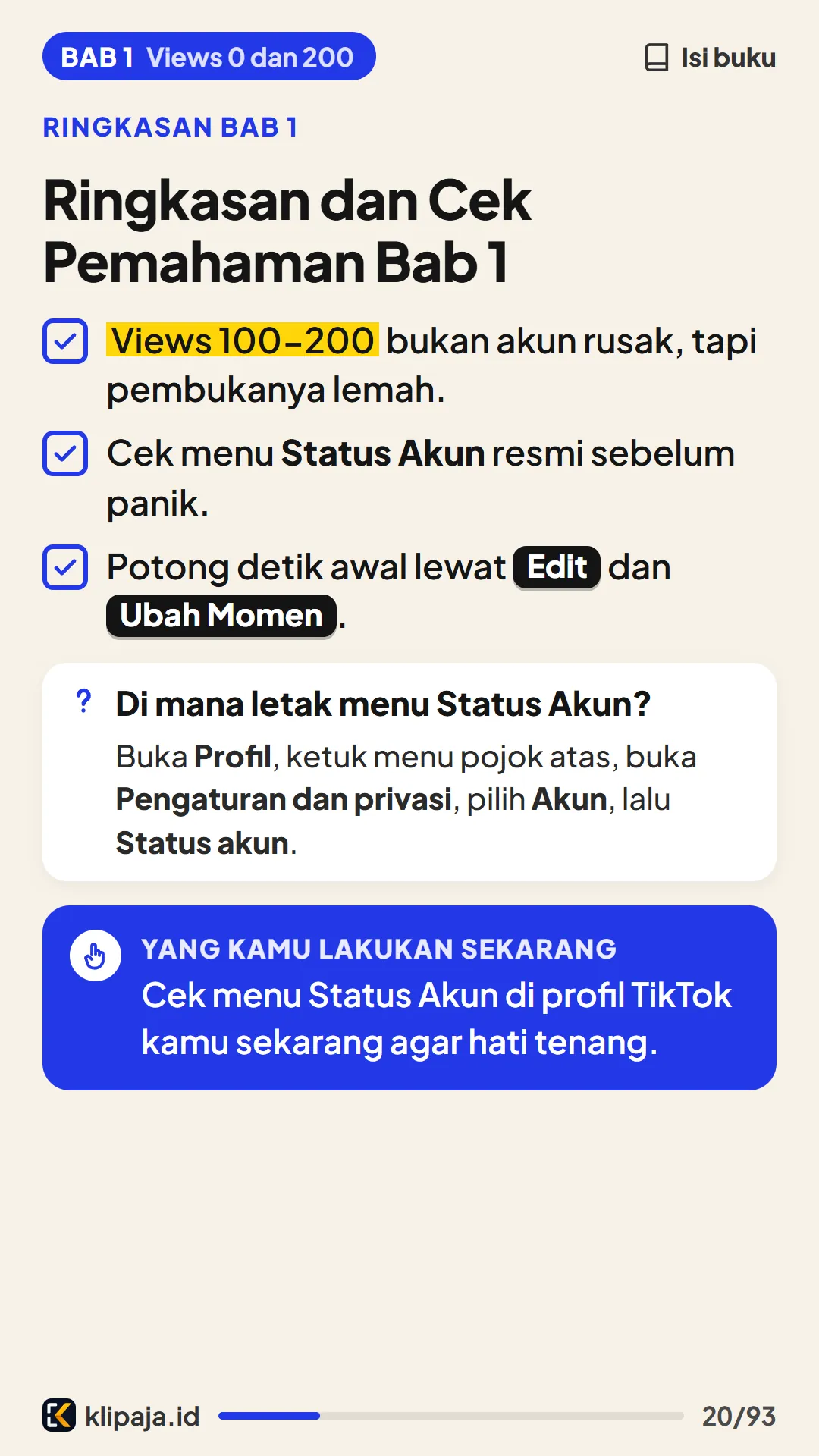 Ringkasan dan Cek Pemahaman Bab 1