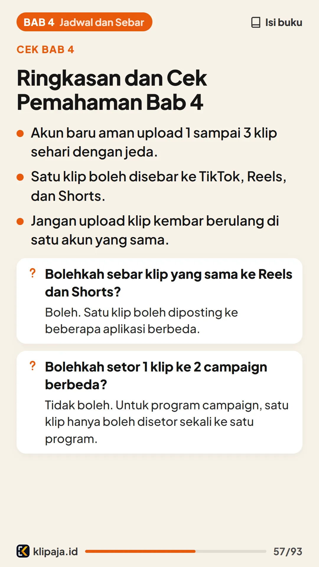 Ringkasan dan Cek Pemahaman Bab 4