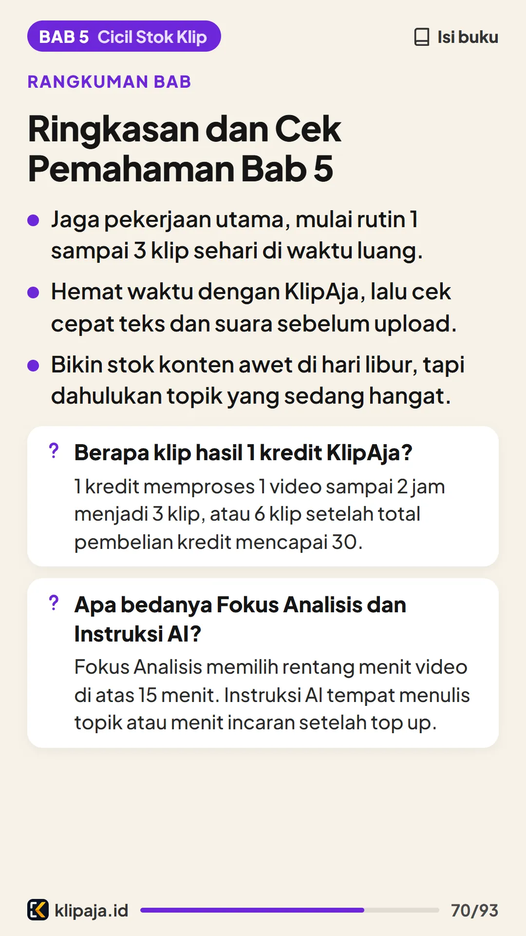 Ringkasan dan Cek Pemahaman Bab 5