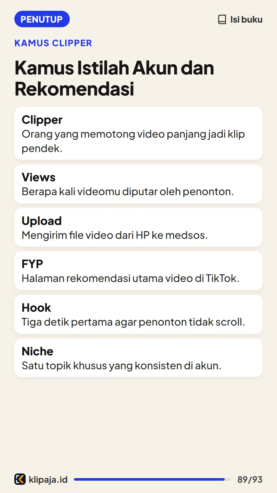 Kamus Istilah Akun dan Rekomendasi