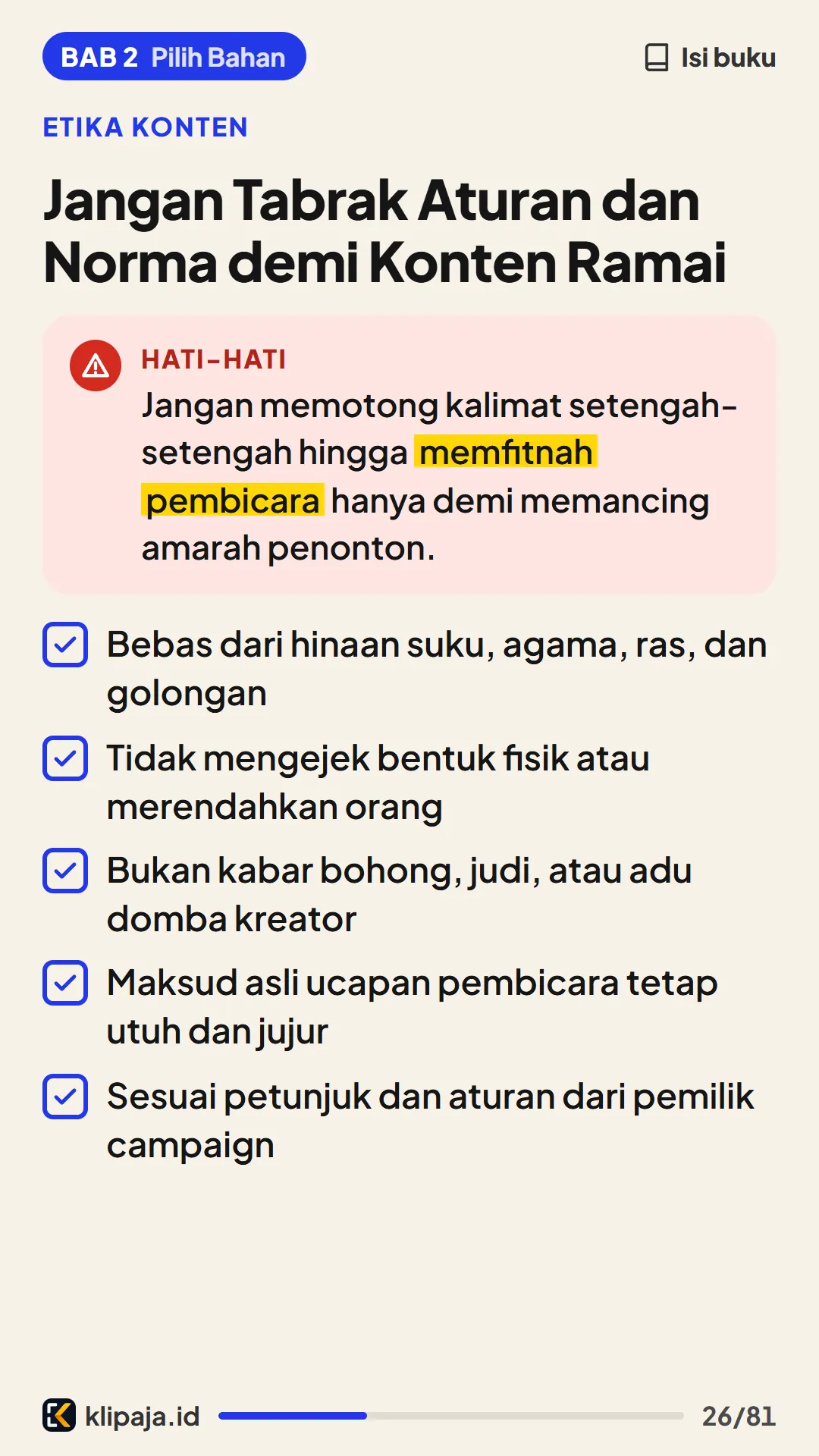 Jangan Tabrak Aturan dan Norma demi Konten Ramai
