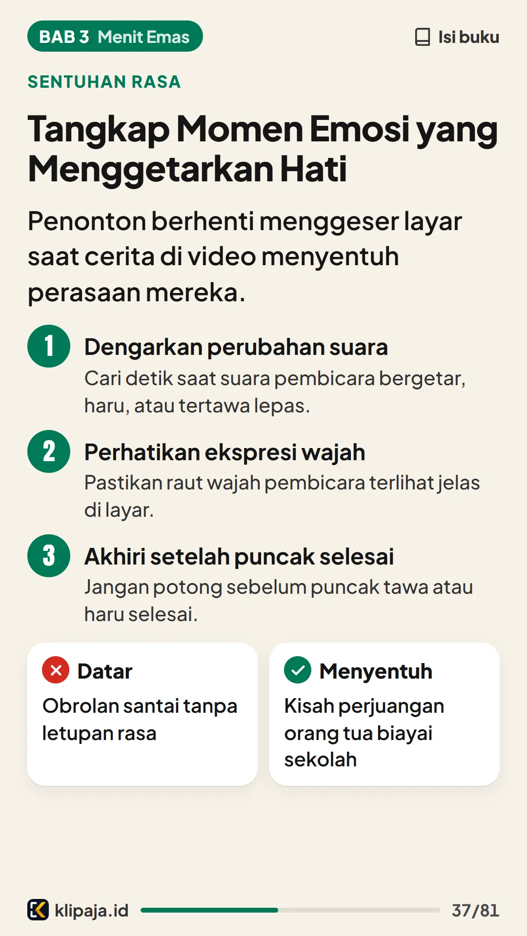 Tangkap Momen Emosi yang Menggetarkan Hati